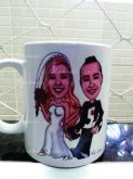 caneca de porcelana