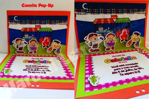 Convite pop up
