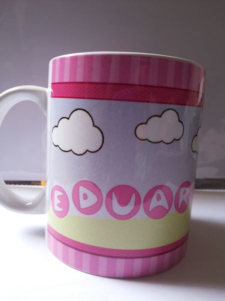 caneca de porcelana